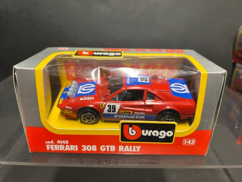Burago ferrari 308 gtb rally - ferrari,