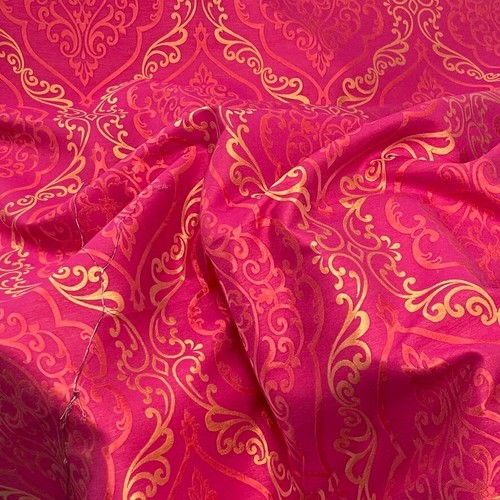 Damask curtain fabric - curtain,