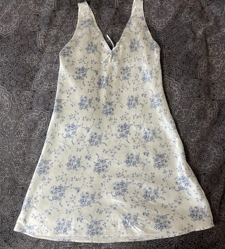 Vintage satin nightie - satin,