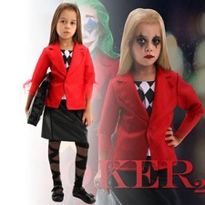 Joker 2 Folie à Deux Harley Quinn Cosplay Costume Halloween Party Outfits UK