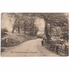 CAMPSIE OF TORRANCE Dunbartonshire, The Avenue Postcard, Postmarked 1919