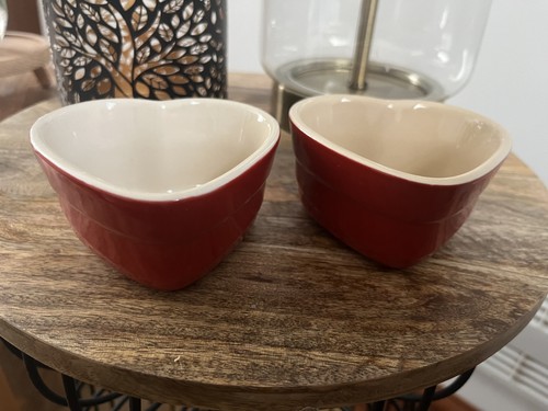 Creuset stoneware heart - le,