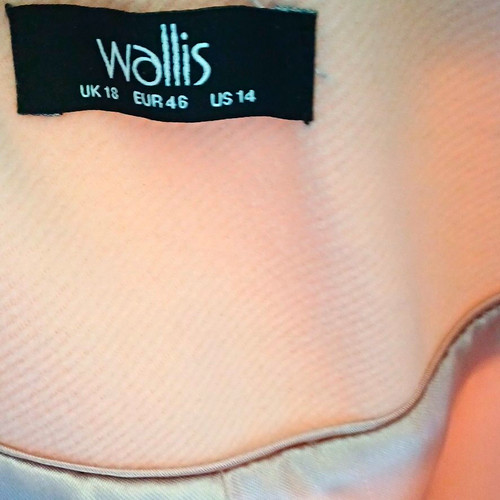 Wallis beige zip front - wallis, faux