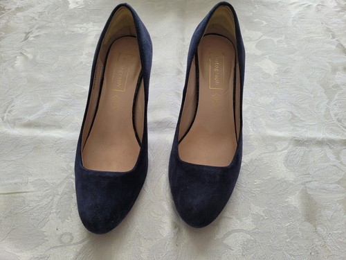 Autograph ladies blue suede
