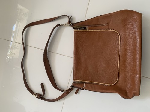 Massimo dutti bag brown tan - massimo,