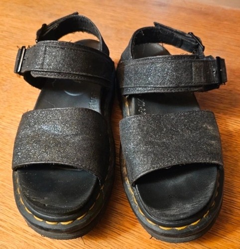 Black sparkly marten - dr,