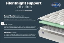 Silentnight Miracoil Ortho Mattress | Orthopaedic Firm Support | Eco Comfort