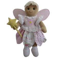 powell craft fairy rag doll 40cm