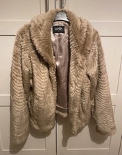 Wallis faux fur jacket - fur,