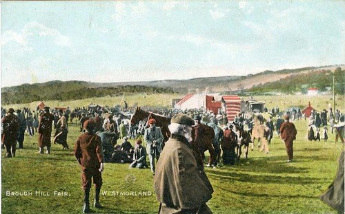 Printed postcard brough - postcard, of