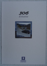 PEUGEOT 306 ESTATE Brochure 2000: L, LX, Meridian, GLX. 1.4, 1.6,1.8, 1.9D.2.0TD