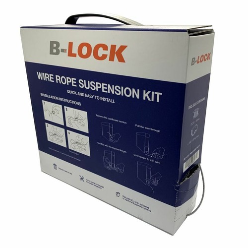 Lock gripple steel - steel, rope