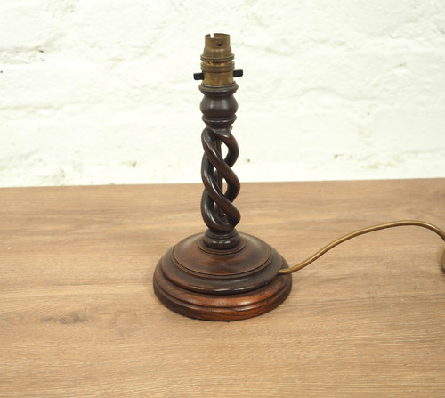 Vintage barley twist table - twist,