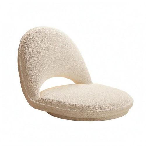 Lamb fleece floor - lamb-fleece, chair