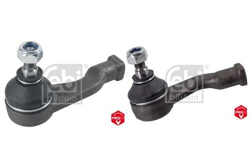 Pair tie track rod end - track,