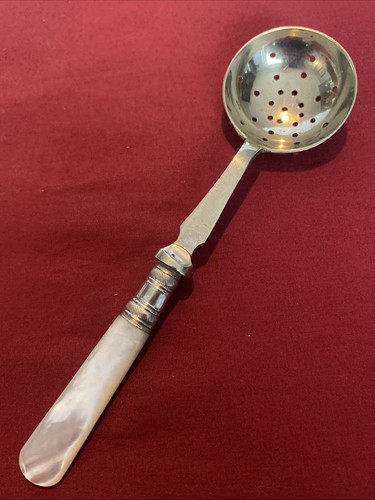 Antique silver plate - silver, mother
