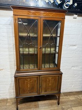 Antique Mahogany Display