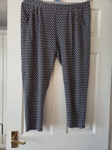 Ladies crop trousers black - crop,