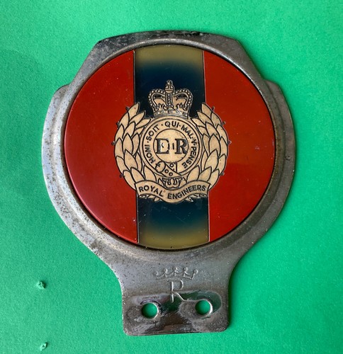 Vintage royal engineers motor - vintage,