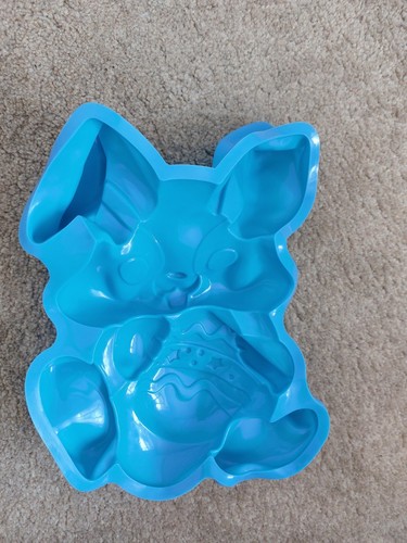 Cool blue rabbit - , silicone