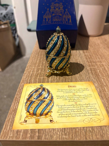 Swirl faberge egg - faberge,
