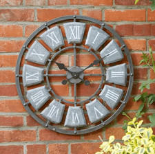 Smart Garden Lincoln Wall Clock Large 62cm - Outdoor