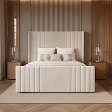 Luxury Wingback Ottoman