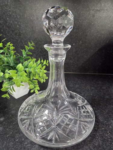 Heavy lead crystal ships - heavy,