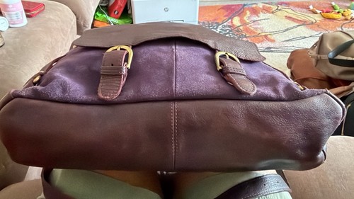 Clarks plum suede leather - plum,