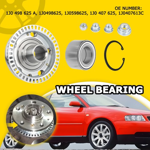1pcs front wheel hub bearing - front,