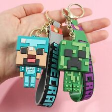 UK NEW Kids Minecraft Keychain
