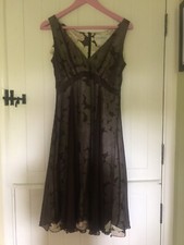 Vintage Silk And Chiffon Ann Louise Roswald dress