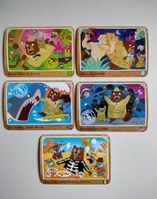 Yoyo Bear Cards Secret Spy Adventure x 5 - Missions 8, 15, 17, 37 and 38