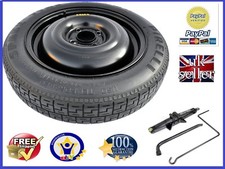 SPACE SAVER SPARE WHEEL & TYRE 15" + jack kit RENAULT CLIO 4 STUD 2012-2023
