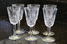 Set of 6 Waterford LISMORE