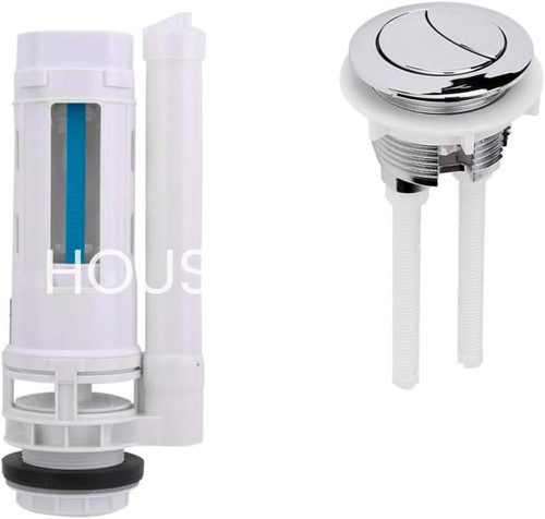 Dual flush toilet - dual, cistern