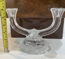 Cut Glass Crystal Double