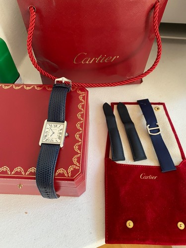 Cartier tank watch wsta0136 - tank,
