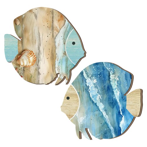 Sky blue wooden fish - sky,