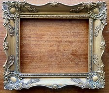 Vintage ornate gilt gesso - gilt,