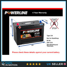 Battery fits MITSUBISHI L200
