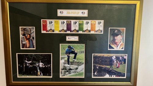 Ryder cup team signed print - team,