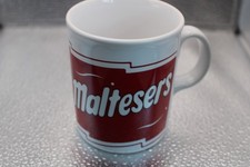 Vintage MALTESERS Mug CERAMIC Made In England RED WHITE
