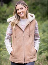 Shearling Vest women Shearling