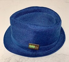 Men’s Blue Fedora Cuban