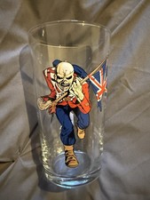 Brand New. Iron Maiden Pint Glass. “2025 Tour”. Trooper.