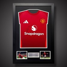 Bruno Fernandes Hand Signed