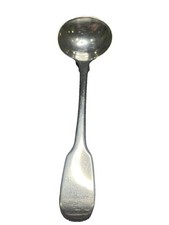 Early Victorian Silver Salt