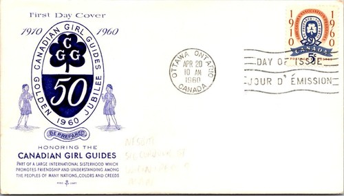 Canada fdc 1960 canadian girl - 1960,