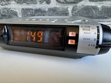 Sony ICF-C253L LED Clock Radio Alarm FM MW LW with instructions